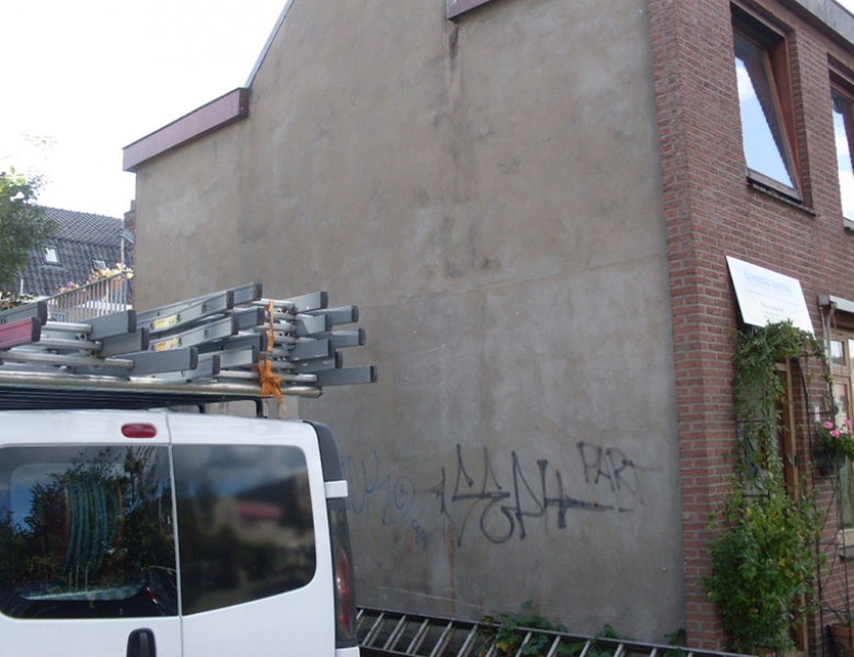 spaarnestad-stucwerk buitenwand
